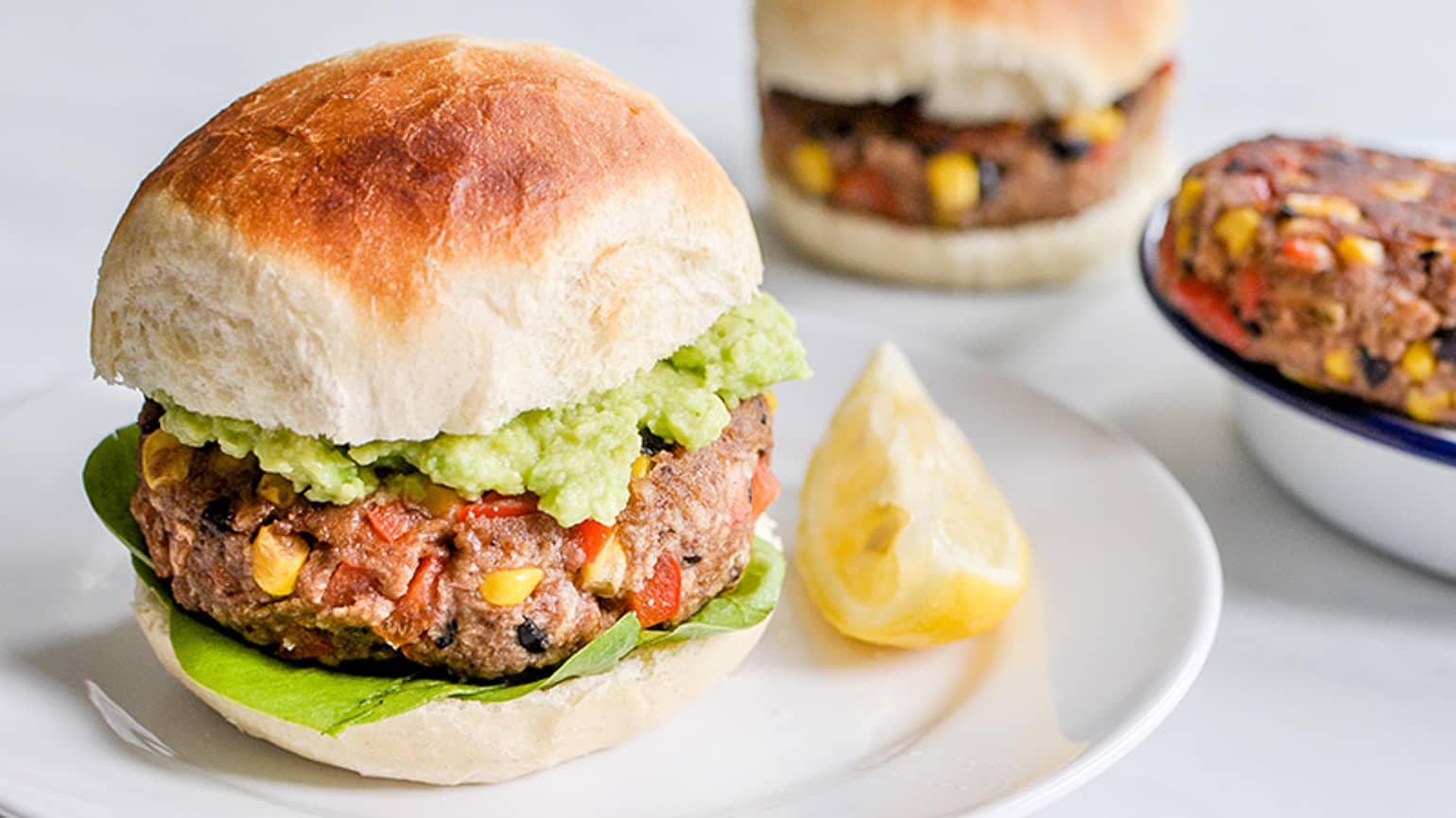 smoky refried bean burgers